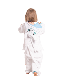 Piżama Dla Dzieci Dziecięca Kigurumi Onesie Strój Smok Szczerbatek Biały