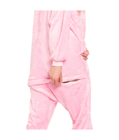 Ženska pižama Kostum Kigurumi Pajac Jiggly Puff Pokemon Roza