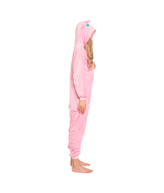Ženska pižama Kostum Kigurumi Pajac Jiggly Puff Pokemon Roza