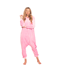Ženska pižama Kostum Kigurumi Pajac Jiggly Puff Pokemon Roza