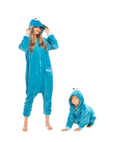 Piżama Dla Dzieci Dziecięca Kigurumi Onesie Ciasteczkowy Potwór