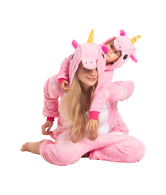 Piżama Dla Dzieci Dziecięca Kigurumi Onesie Kostium Pegaz Różowy