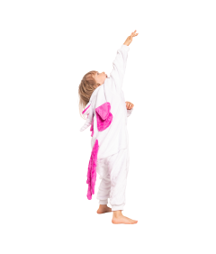 Otroška pižama Kigurumi Onesie Kostum Samorog Roza