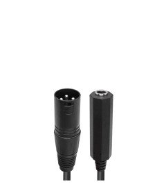 QIANRENON Kabelski adapter za ravnotežje XLR, črn, 36 cm