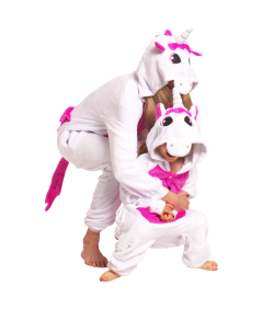 Piżama Dla Dzieci Dziecięca Kigurumi Onesie Jednorożec Różowy