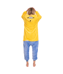 Ženska pižama kombinezon Kigurumi Onesie kostum Minion Rumena