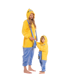 Piżama Dla Dzieci Dziecięca Kigurumi Onesie Kostium Minionek Żółty
