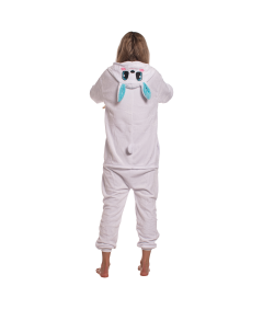 Piżama Damska Kombinezon Kigurumi Onesie Królik Niebieski