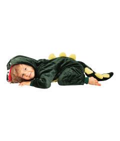 Otroška pižama Kigurumi pajac Dinozaver Zelena