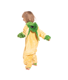 Piżama Dla Dzieci Dziecięca Kigurumi Onesie Star Wars Yoda Żółty