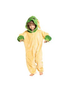 Piżama Dla Dzieci Dziecięca Kigurumi Onesie Star Wars Yoda Żółty