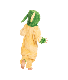 Otroška pižama Kigurumi Onesie Vojna zvezd Joda Rumena