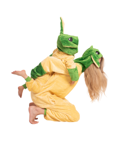 Piżama Dla Dzieci Dziecięca Kigurumi Onesie Star Wars Yoda Żółty