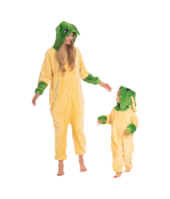 Otroška pižama Kigurumi Onesie Vojna zvezd Joda Rumena