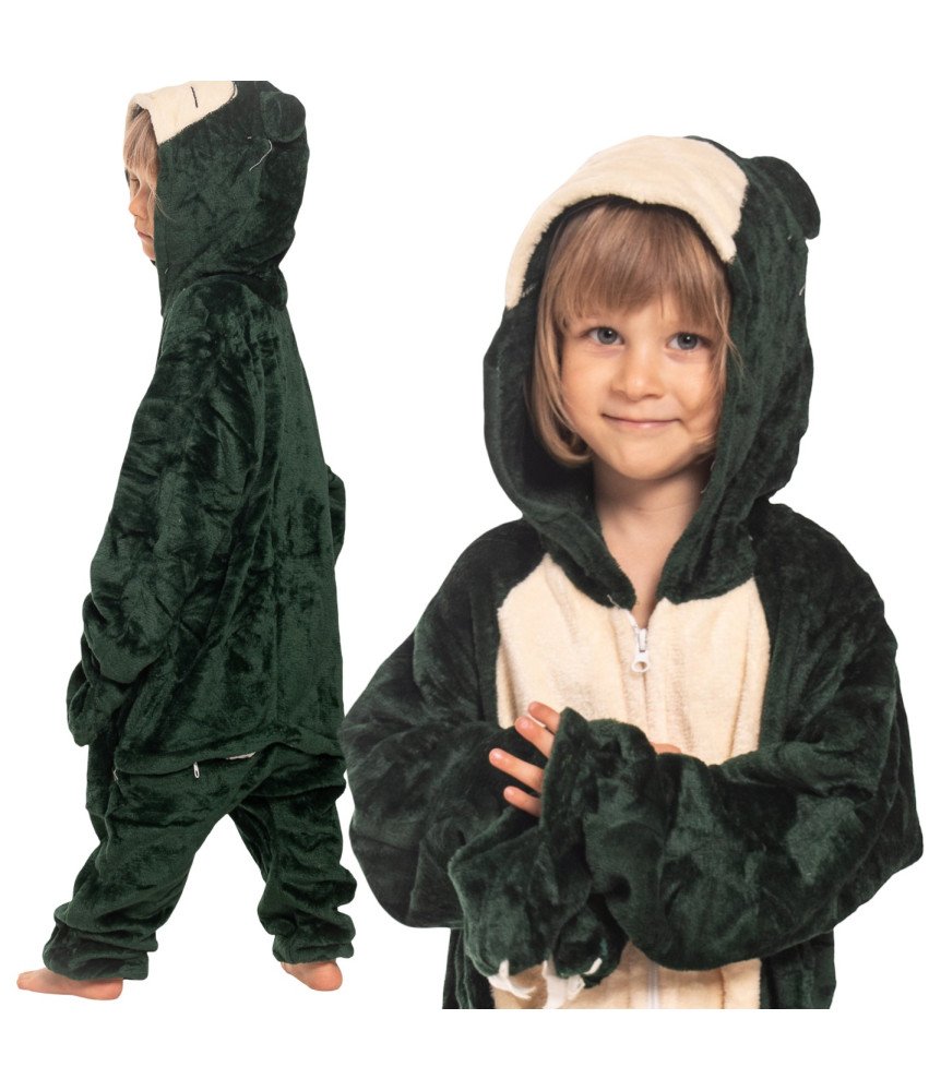 Piżama Dla Dzieci Dziecięca Kostium Kigurumi Onesie Snorlax Pokemon