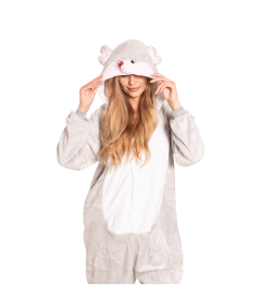 Piżama Damska Kombinezon Kigurumi Onesie Kostium Myszka Mysz