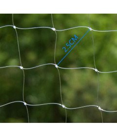 Siatka Ochronna Dla Kota Na Balkon Okno 5 x 5 m Przezroczysta Bez Wiercenia