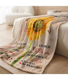 Roza za rojstni dan za ženske, rjava z rumenimi sončnicami, 150 x 130 cm