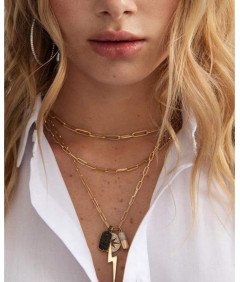Złoty Łańcuszek Do Wyrobu Biżuterii Pozłacany 14K Biżuteria DIY 366 cm
