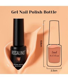 ROSALIND Lak za Nohte Gel Polish Poltrajni 8 Barv Modna Manikura