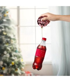 Bombki Choinkowe z Zawieszkami Nietłukące Ozdobne Złote Różowe 8 cm 9 szt