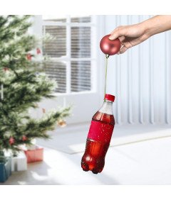 Bombki Choinkowe z Zawieszkami Nietłukące Czerwone Złote Różowe 6 cm 20 szt