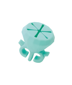 Uchwyt na Lakier do Paznokci Pierścionek Silikonowy Elastyczny Diament