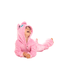 Piżama Dla Dzieci Strój Kigurumi Onesie Jiggly Puff Pokemon Różowy 125-135