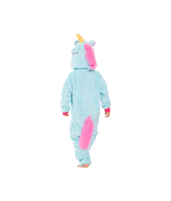 Piżama Dla Dzieci Dziecięca Kigurumi Onesie Kostium Pegaz Niebieski