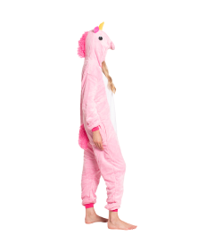 Ženska pižama Kombinezon Kigurumi Onesie Kostum Pegaz Roza