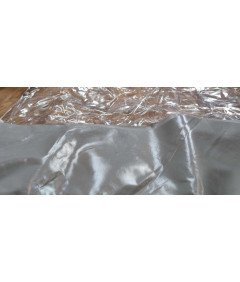 AMSXNOO Vodoodporna stranska zavesa iz PVC 2,5 x 2,5 m antracitne barve