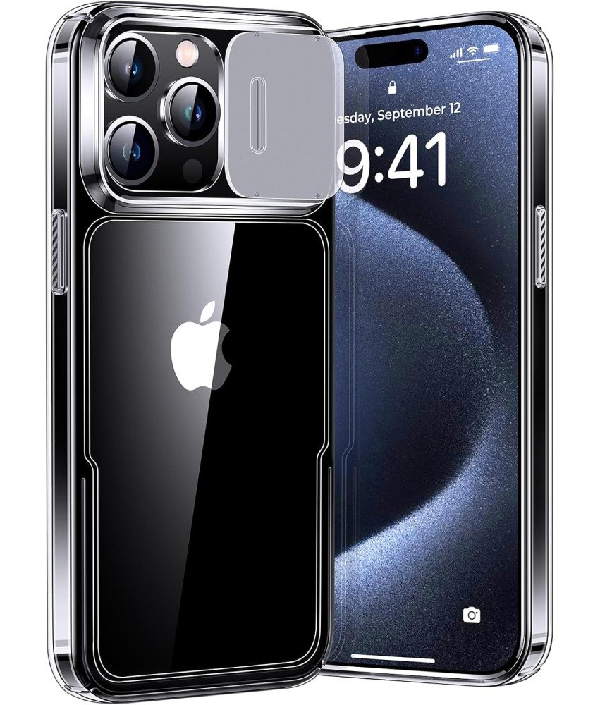Humixx Etui iPhone 15 Pro Przezroczyste Bez Żółknięcia Ultra Ochrona