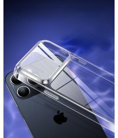 Humixx iPhone 15 Pro Case Transparentno, nežlahtno - Ultra zaščita