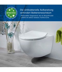 Bemis Slim Deska Sedesowa Wolnoopadająca Uniwersalna Cicha Biała