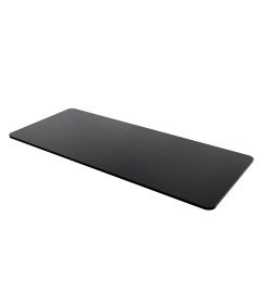 ERGOMAKER Enojna Miza za Pisalno Mizo DIY 110x60x1,8 cm Črna