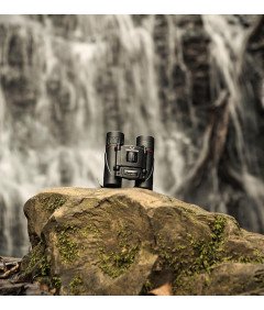 Lornetka Mini Składana Powiększa 10x Obserwacja Ptaków Regulacja Dioptrii