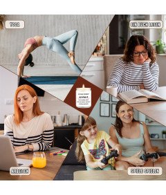 Dišeča sveča za mamo, darilo za materinski dan, vonj sandalovine.