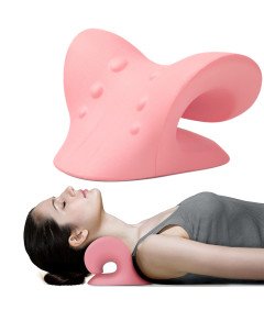 Poduszka Pod Kark Na Ból Szyi Karku Pleców Rozciągająca Ergonomiczna
