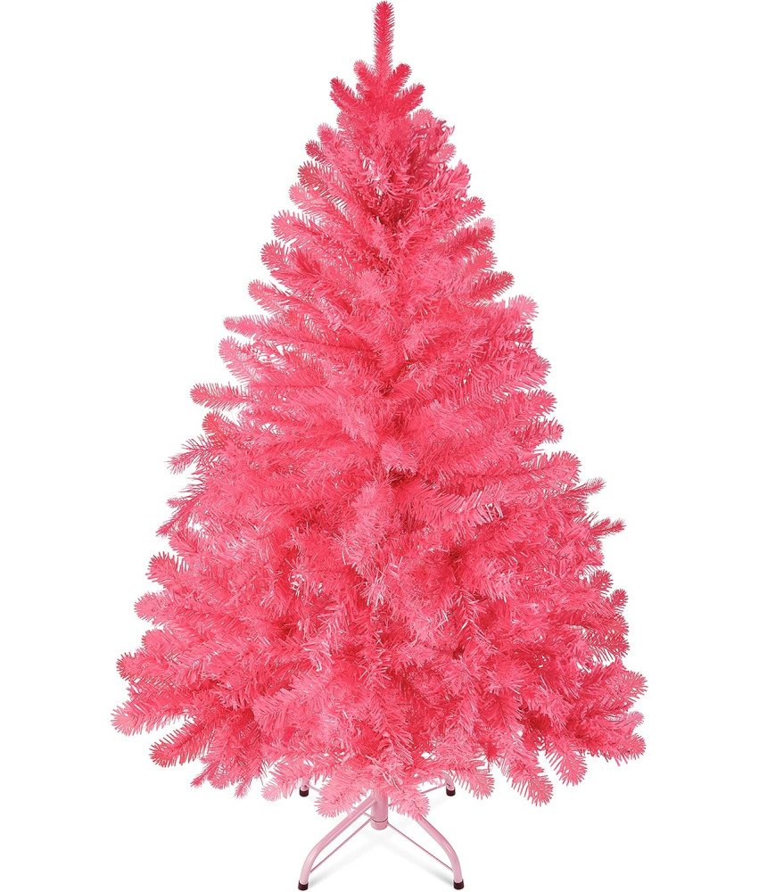 Umetna božična jelka 120 cm Realistična za praznike 320 vej Kovinsko stojalo