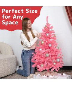 Sztuczna Choinka 120 cm Realistyczna na Święta 320 Gałęzi Metalowy Stojak