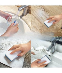 Foamworld Magiczne Gąbki Melaminowe do Trudnych Zabrudzeń 50 Sztuk 11x7x3cm