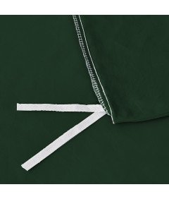 Komplet posteljnine Prevleke Odeja 135x200 in Vzglavnik 80x80 cm Temno zelena