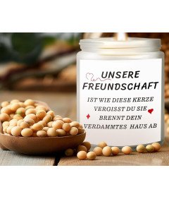 Dišeča sveča sivka iz naravnega voska darilo za prijatelja