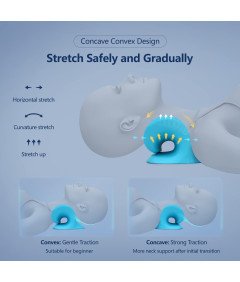 Poduszka Trakcyjna Na Ból Szyi Karku Pleców Rozciągająca Ergonomiczna