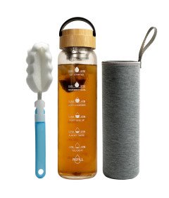 Xaeiglas Szklana Butelka na...