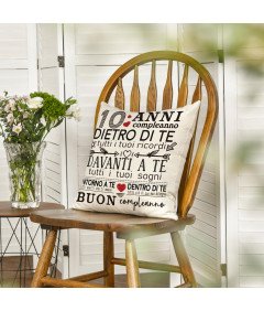 Artoid Mode Okrasna Vzglavnik Prevleka za 10. Rojstni dan 45x45 cm