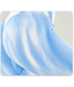 TAYOEA Ženske vadbe nogavice z visokim pasom brezšivni S