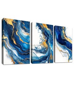 Zestaw 3 Obrazów na Płótnie...