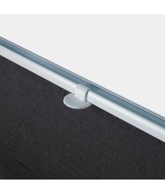 OBdeco Plise zavesa 110x130 cm Prosojna Brez Vrtanja Črna