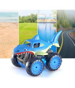 Daljinsko voden avto v obliki morskega psa na USB-C Darilo za otroke